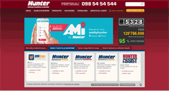 Desktop Screenshot of hunter.com.ec