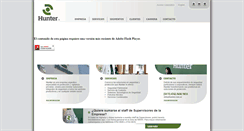 Desktop Screenshot of hunter.com.ar