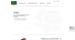 Desktop Screenshot of hunter.de