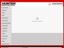 Tablet Screenshot of hunter.com.tr
